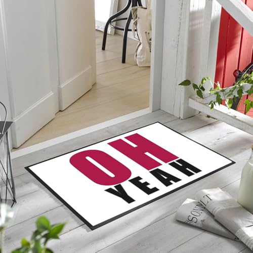 Paillasson Oh Yeah tapis de sol absorbant pour garder une entrée propre