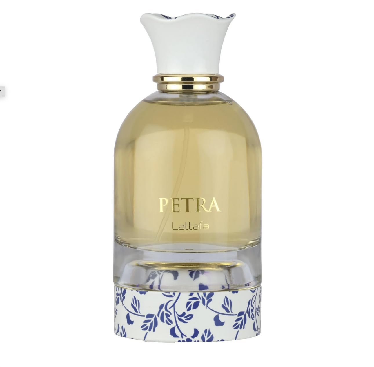 Perfume Petra Eau de Parfum 100ml, Perfume Árabe Unisex de Larga Duración, Incluye Atomizador Recargable 5 ml, Fragancia árabe floral frutal gourmand con ciruela, coco, praliné y vainilla (Petra)