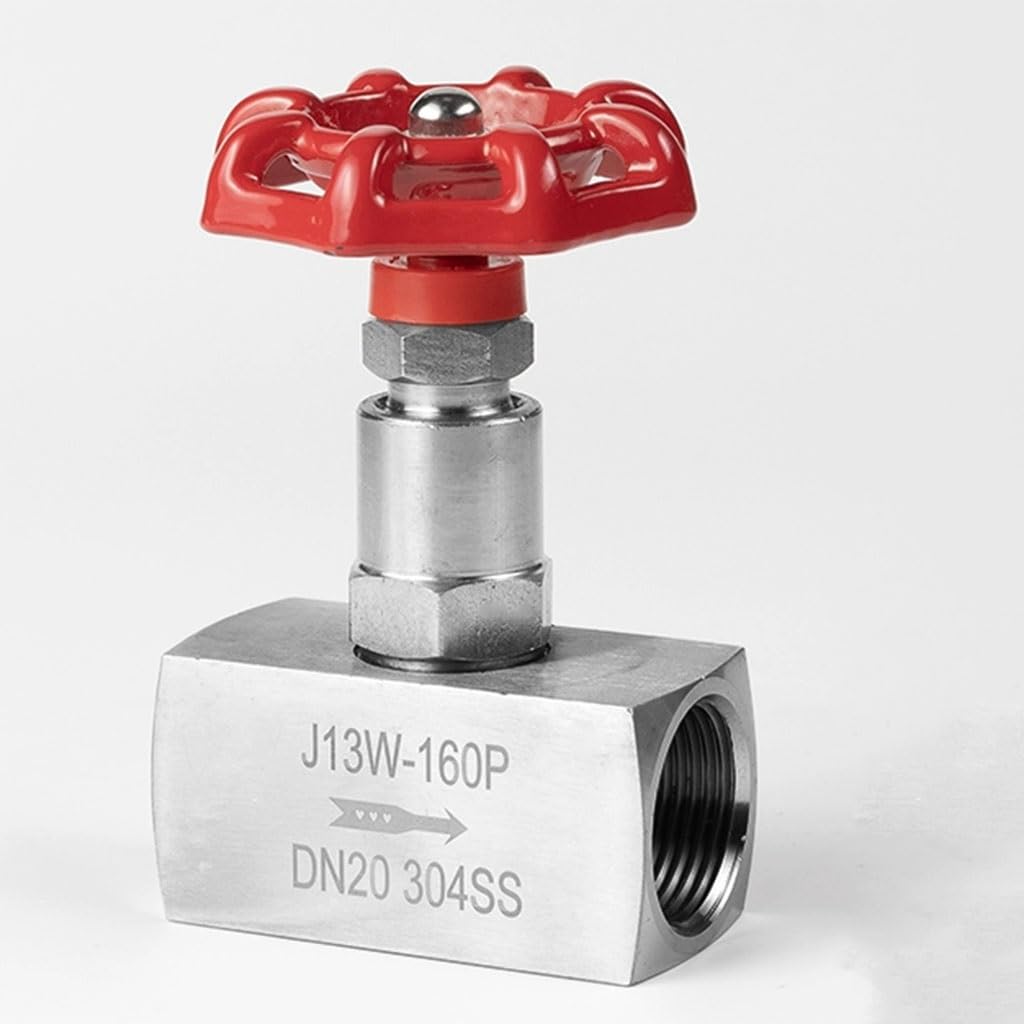 Vanne à Aiguille Réglable En Acier Inoxydable SS304 - Filetage 1/8" à 1/2", Pour Fluides