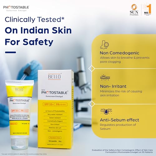 Sunpharma Photostable Emulgel Sunscreen SPF 55+, 50 g - Image 7