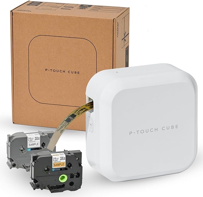 ブラザー ラベルライター ピータッチ キューブ PT-P710BT Amazon.co.jp: ブラザー ピータッチキューブ ラベルライター PT-P710BT