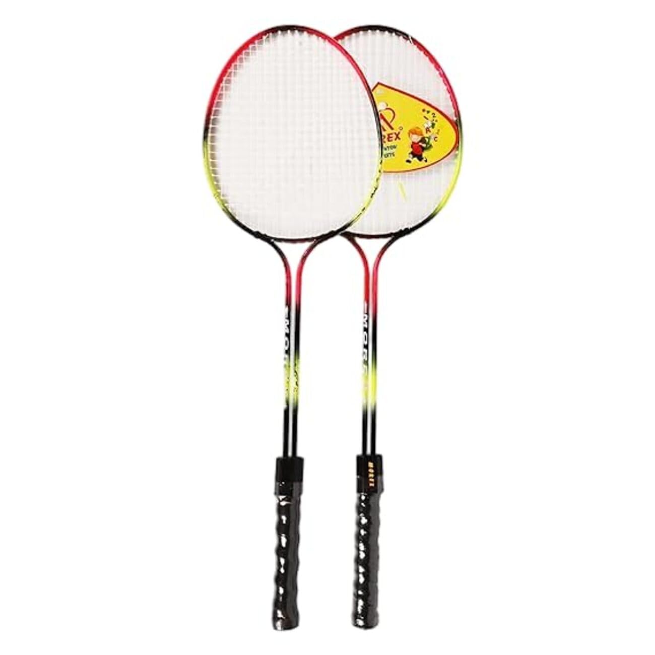 Badminton Racquet Heavy Duty Double Shaft Set of 2 PCs with 6 Pcs Nylon with Shuttlecock | | Ideal for Outdoor & Indoor Sports, | Perfect for Beginners & Advanced Players-picture-18