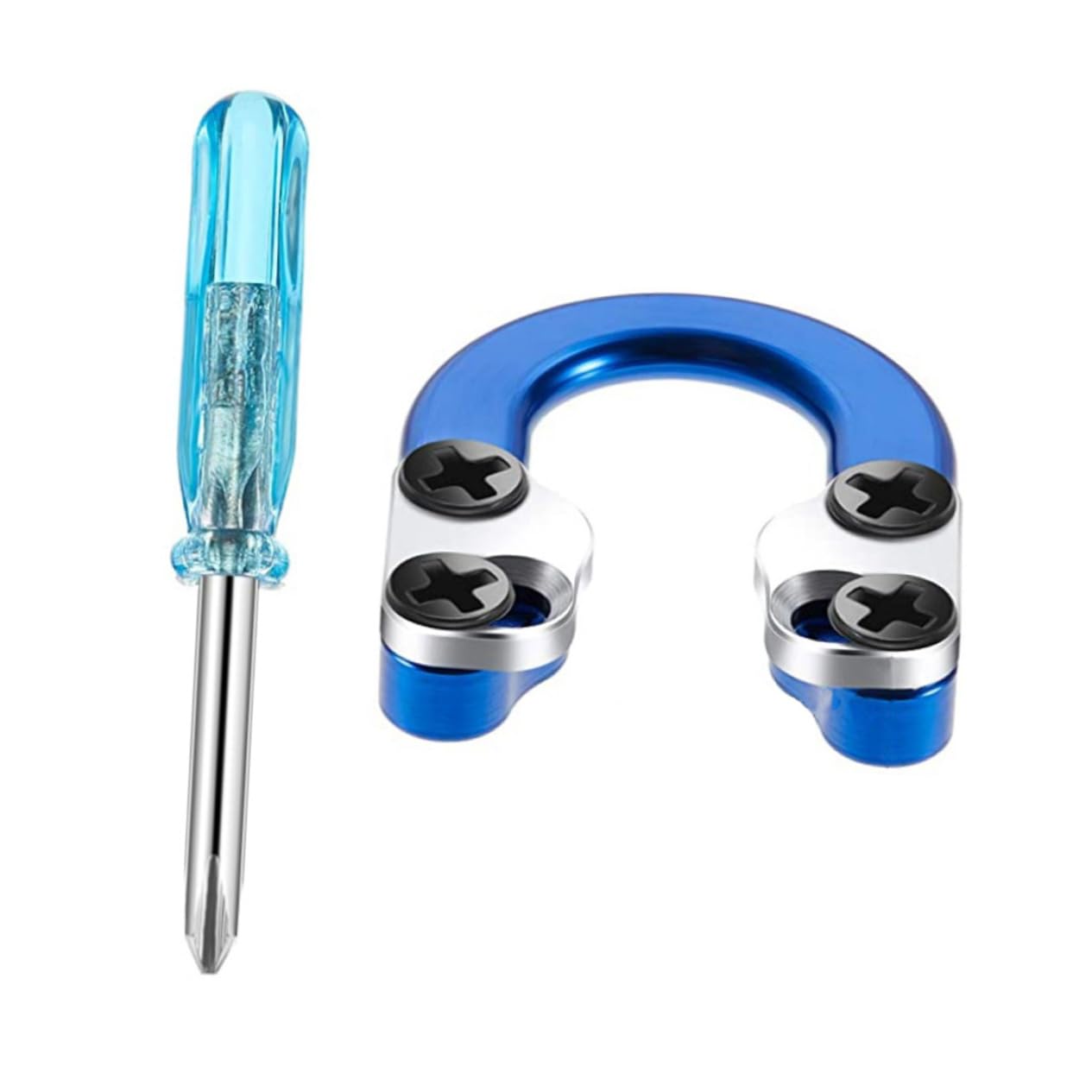 WOONEKY Sturdy Metal d Ring Compound Loop Release Buckle u Shape Ring Enhance Accuracy