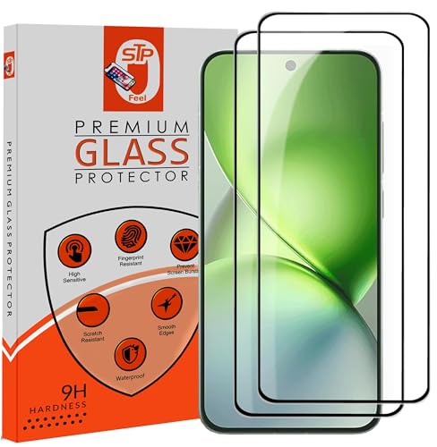 Image of Premium HD+ Tempered Glass Screen Protector Guard Compatible For Itel A50 5G (6.6 Inch, Pack of 2) | Edge to Edge Coverage With Easy to installation kit for Smartphone