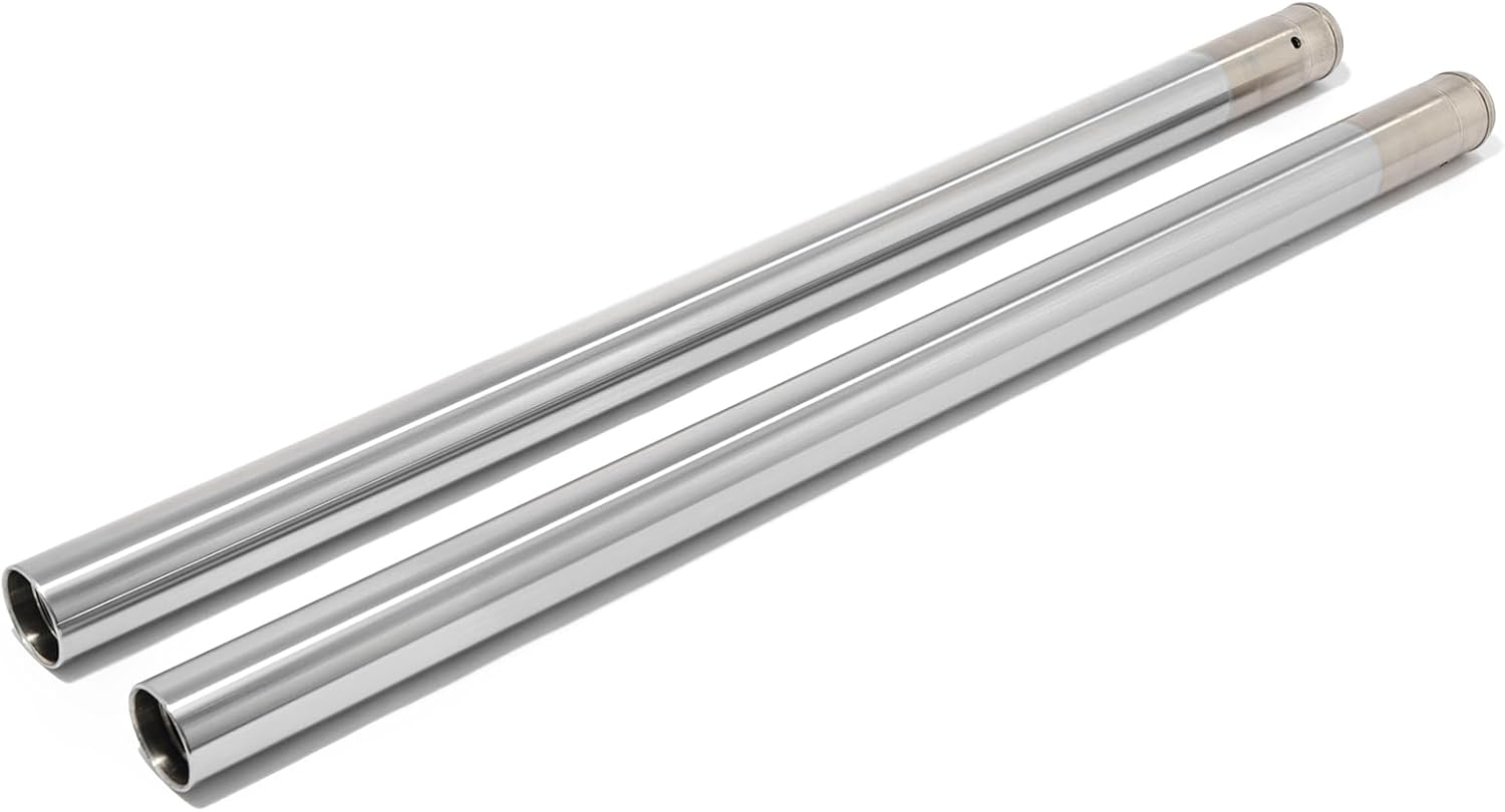 TOFR 39mm Fork Tubes +2" Length for Harley Sportser XL 883 1200 XL1200N Forty-Eight Seventy-Two Superlow Iron 883 45395-09 46218-05 37Mn5 Steel