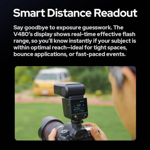 Image of GODOX V480 V480S Godox Flash for Sony Flash Speedlight,2.4G TTL HSS 1 /8000s