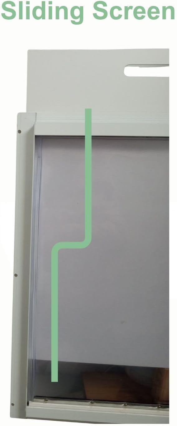 15" x 20" Pet Door for Chicken Coops, Dog Kennels and Other Outdoor Structures, 1 per Box