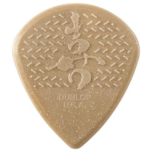 JIM DUNLOP Púas Matt Heafy Max Grip Jazz III, Saco de 6