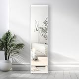 割れないミラー 軽量 全身鏡フィルムミラー 日本製フィルム 姿見鏡 壁掛け 立て掛け 完成品 大型 おしゃれ 飛散防止 地震対策 マグネット付 フルボディミラー 長さ150㎝×幅30㎝