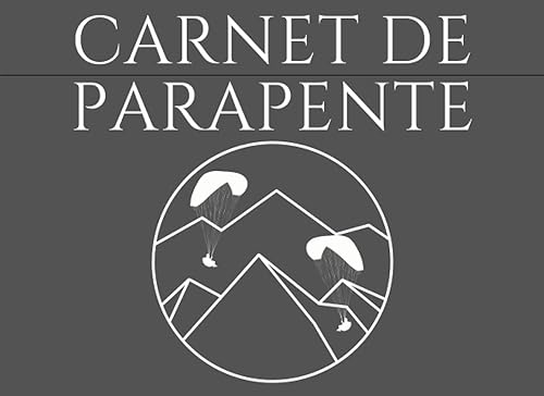 Carnet de Parapente Journal Parapente Carnet à remplir 20,9 cm x 15,2 cm 100 pages Idéal pour noter des données dur vos vols le cadeau idéal