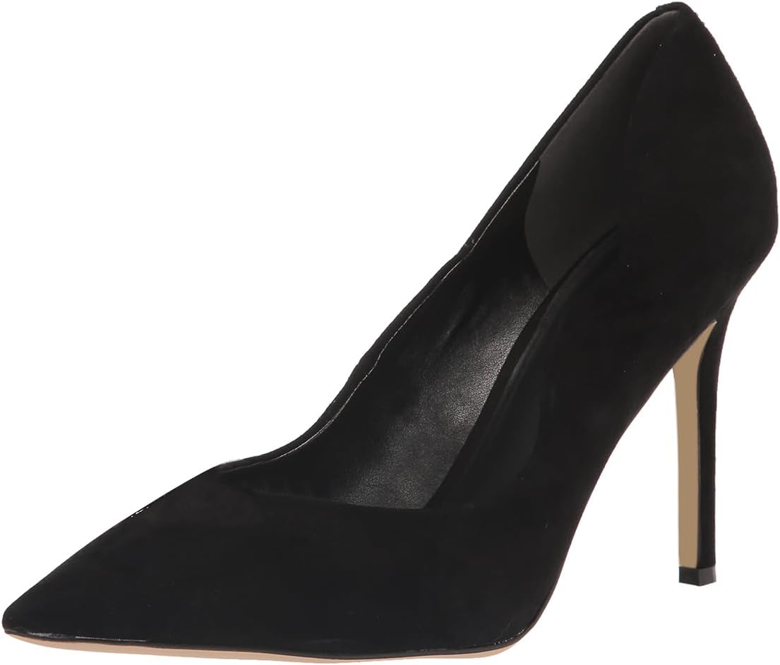 FOWT Women Pointed Toe Slip on Pumps Weave Edge Stiletto High Heels Party Office Evening Shoes Size 4-16 US