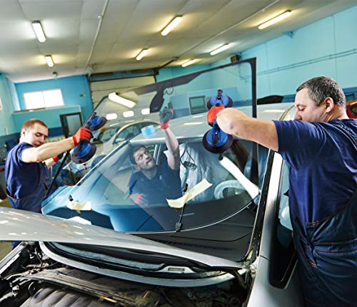 Imt Heavy Duty Dual Vacuum Suction Cup Glass Lifter With Curved Pads, Strength Handheld Stone Handling Tool, 330Lb Horizontal Suction Cup #TOP2