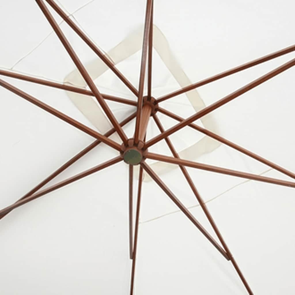 Biały parasol 300x400 cm