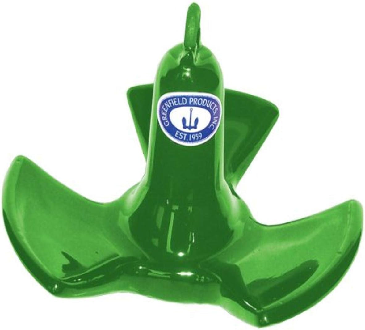 Greenfield 520-FG Vinyl Coated River Anchor - Green, 20 lb.