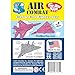 TimMee Plastic Army Men Combat Fighter Jets - 4pc Pink Airplanes Made in USA