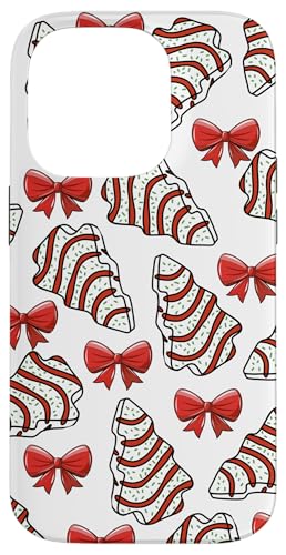 Christmas Tree Cakes Bow Festive Holiday Xmas Debbie Cakes Case