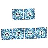 Autocollants décoratifs pour carrelage : faciles à appliquer, faciles à enlever sans laisser de résidu collant.