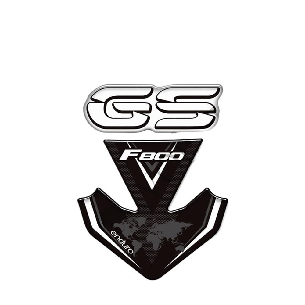Autocollants Réservoir pour F800GS Moto de Protection Antidérapante Kit Gaz Carburant GSA
