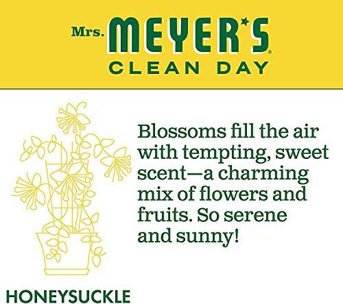 Image of MRS. MEYER'S CLEAN DAY Liquid Dish Soap Refill, Honeysuckle, 48 fl. oz
