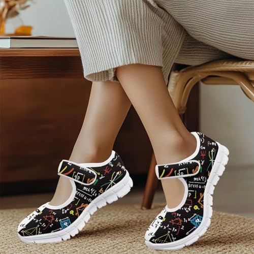 Coloranimal Mary Jane Shoes Women Slip On Shoes Casual Mary Jane Flat Womens Dressy Comfortable Flats Shoes Women's Flats Walking Shoes Outdoor4