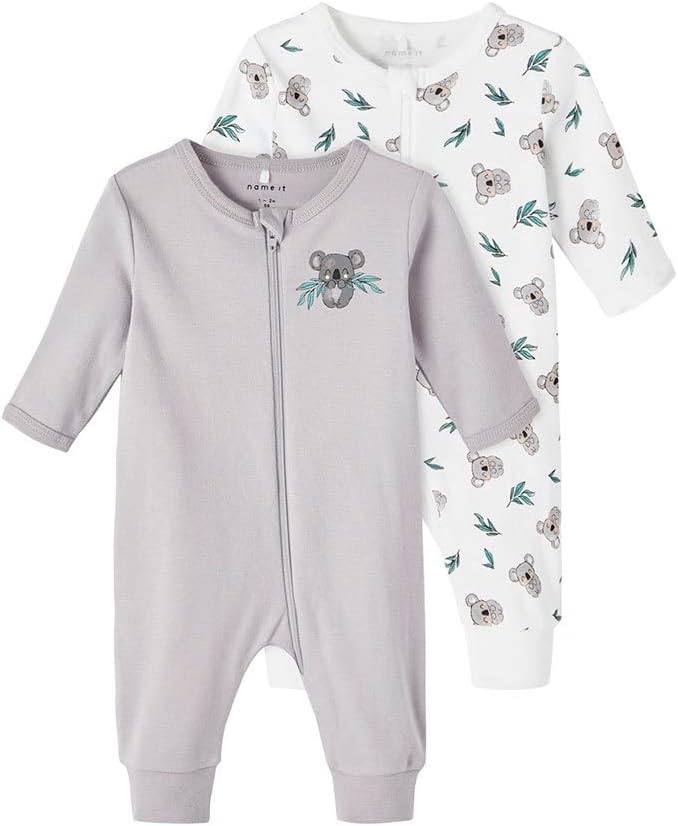 NAME ITUnisex Silver Koala 2 PACK Night Suit (pack of 2)