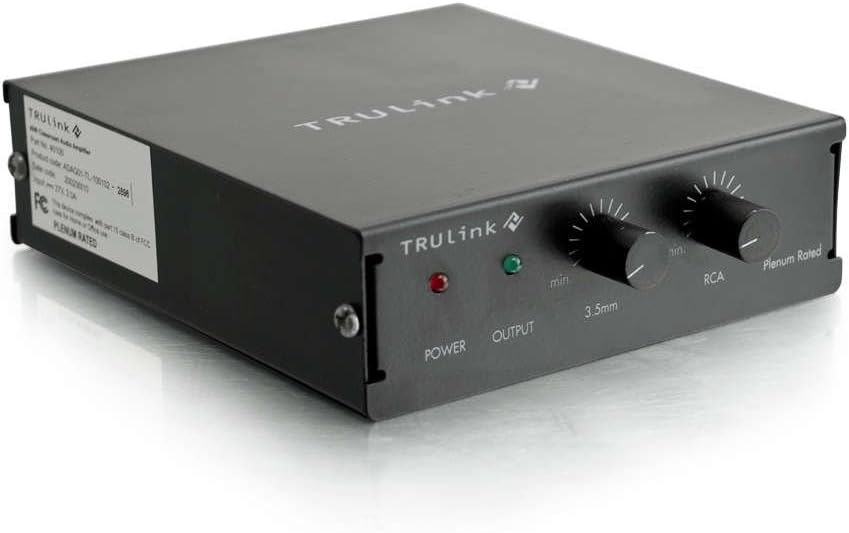 C2G/Cables to Go 40100 Trulink Audio Amplifier (Plenum Rated)