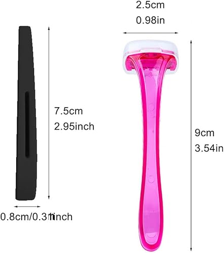 Miniatura 2 de Plantilla de bikini Pubic Hair Trimmer Bikini Privados Plantilla de afeitado Pubic Hair Trimmer Stencil Forma privada Área íntima Cuchillo de afeitar