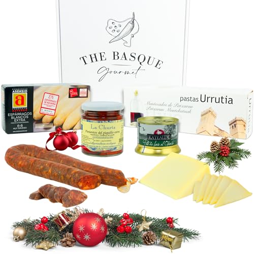 THE BASQUE Gourmet Set Regalo Natalizio - Cesto per Natale con...