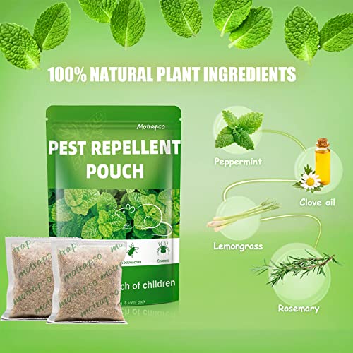 8 Pack Mouse Repellent Natural Peppermint Oils Rodent Repellent Pouches, Mice Repellent #TOP5