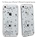 TNCY Space Cartoon Design Clear Bumper Cover Soft TPU Rubber Skin Phone Case Compatible with iPhone 7 iPhone 8 4.7 inch,iPhone SE 2020/SE2