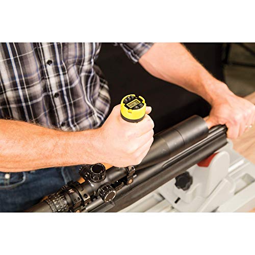 Wheeler Digital Firearms Accurizing Torque Wrench with Interchangeable Bits and LCD Display for Firearm Maintenance and Gunsmithing