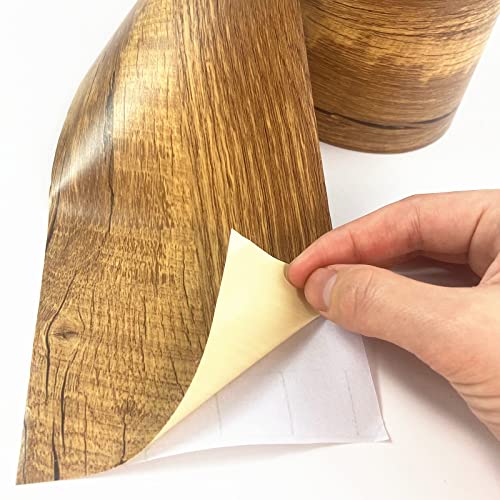 Mullsan 10Meters Yellow Pine Wood Bud Wallpaper Border Peel & Stick Wall Covering Kitchen Bathroom Bedroom Tiles Decor Sticker #TOP2