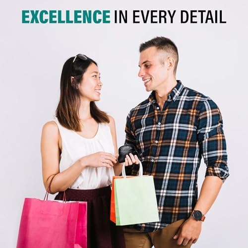 Leather Impressions Long lasting Coin Purse (Pack of 2) With Twist Clasp & Zipper Pocket For Keys, Cards Or Other Essentials- Elevate Your Style With Our Fine Stitched Slim Wallet (Black) - Image 7