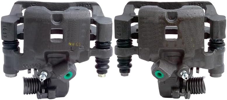 Rear Disc Brake Caliper Assembly Pair Set of 2 ZGYWAutoParts for Cadillac Seville 4.6L 1993-1997, for Cadillac Eldorado 4.9L 1993, for Cadillac Allante 4.6L 1993, for Cadillac Seville 4.9L 1993