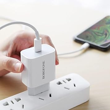 Coverzone 20W PD Type-C Hızlı Şarj Adaptörü iPhone 12 13 14 Uyumlu – Akıllı Güç Dağıtımı, Aşırı Akım Koruma, Kompakt Tasarım, Ev ve Ofis Uygun Şarj Başlığı USB C - Lightning Kablo | BA38APlus