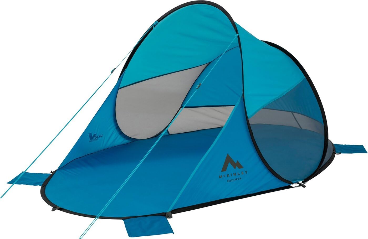 Tente de plage Bora protégez vos enfants du soleil abri Mckinley UV50 bleu