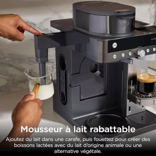 NINJA Prestige Machine à café filtre et capsules 2-en-1...