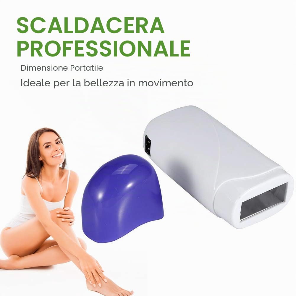 Scaldacera per cartucce di cera professionale, scalda cera, scalda cera, scalda cera, scalda cera elettrica, scalda cera, doppia cartuccia