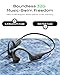 DEMICEA Open Ear Sport Headphones, Wireless Bone Conduction Earphones, Built-in 32GB MP3,with Mic, IP68, Sweat & Water Resistant, Up to 8 Hours Battery, Bluetooth 5.3, for Running, Workouts, Swimming