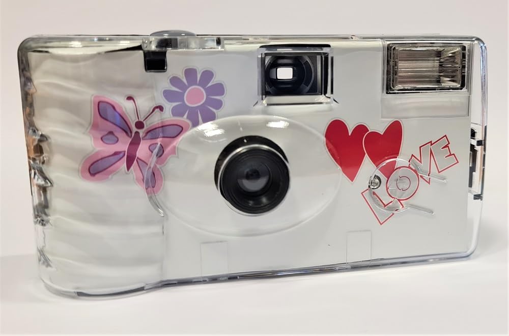 Image secondaire de Pack de 10 Appareils Photo Jetables PHOTO PORST - Papillon avec Flash et Film