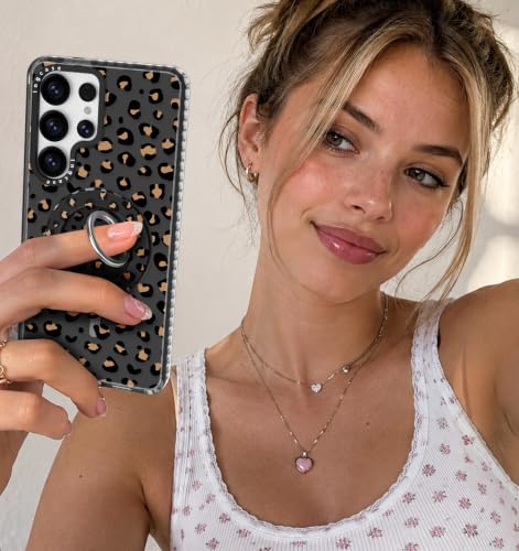 Coque léopard Samsung S25 Ultra chic : accessoire idéal pour le quotidien