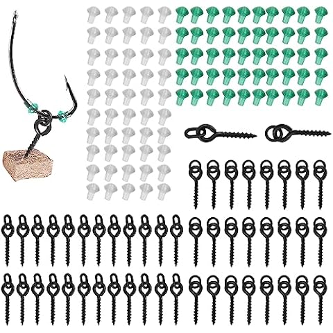 OTTYMO Fishing Hook Stops and Screw Rings Cover