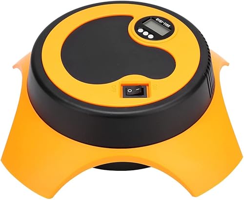 Miniatura 4 de Compresor de aire portátil de 12 V, bomba eléctrica de inflado de neumáticos con juego de antorcha, inflado rápido con función de memoria, flash de