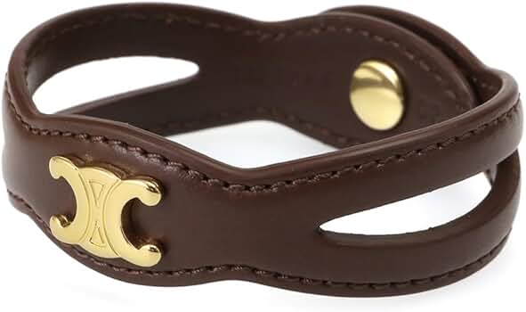 Amazon | [セリーヌ] ブレスレット レディース レザー カーフスキン