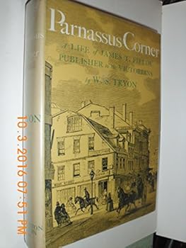 Hardcover Parnassus Corner: A Life of James T. Fields, Publisher to the Victorians Book