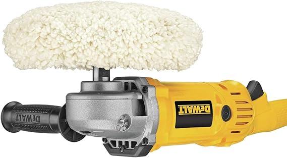 DEWALT Variable Speed Polisher, includes 2 position side handle, backing pad, 7 to 9-Inch (DWP849)