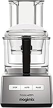 Magimix 3L CS 4200 XL Multifunction Food Processor - Chopper, Blender, Citrus Juicer, XL Bowl - Matt Chrome