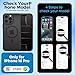 MOOYAACASE for iPhone 17 pro max Case Black， Built-in Magnetic Wallet and Full Camera Coverage case, Translucent Matte Skin, Military-Grade Protection, Wireless Charging Compatibl