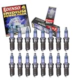 16 pc DENSO Iridium Power Spark Plugs compatible with Chrysler 300 5.7L 6.1L V8 2005-2009