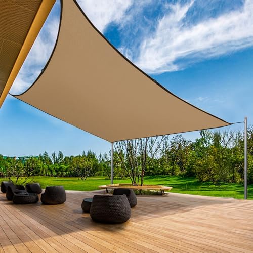 Image of Shalimar Multipurpose Shade Net /Green Net - 75% Sunblock (10 ft x 10 ft) | UV Stabilized & Heavy Duty | Ideal for Terrace, Lawn, Balcony & Greenhouse - Brown Color